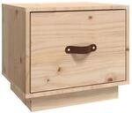 vidaXL Nachttisch 40x34x35 cm Massivholz Kiefer