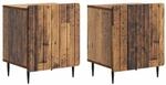 vidaXL Nachttisch 2 Stk Altholz 43 x 34,5 x 52 cm Holzwerkstoff 894352