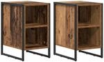 vidaXL Nachttisch 2 Stk Altholz 39,5 x 30 x 50 cm Holzwerkstoff 886639
