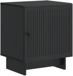 vidaXL Nachttisch Schwarz 43 x 34,5 x 50 cm Holzwerkstoff 893877