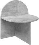 vidaXL Nachttisch Betongrau 40 x 35,5 x 45,5 cm Holzwerkstoff 8001137