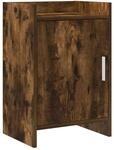 vidaXL Nachttische Ger&auml;ucherte Eiche 40 x 30 x 60 cm Holzwerkstoff 8011019
