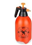 Relaxdays Feuerl&ouml;scher Wasserspritze Kunststoff Messing Orange Schwarz 2