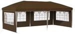 vidaXL Pop-Up Partyzelt 575 x 289 x 245 cm Taupe 42019795