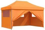 vidaXL Party-Zelt Orange 279 x 410 x 315 cm Oxford-Stoff 42023606