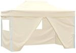 vidaXL Party-Zelt Creme 280 x 410 x 315 cm Oxford-Stoff 42023596