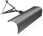 Wiltec Rasentraktor Heuharke 152Cm Heurechen Rechen Laubrechen Gartenrechen