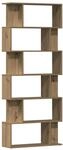 vidaXL B&uuml;cherregal Artisan-Eiche 80x24x192 cm Holzwerkstoff 855783
