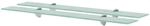 vidaXL Schweberegale 2 Stk Glas 80x10 cm 8 mm 3051499