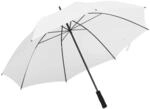 vidaXL Regenschirm Wei&szlig; 130 cm 149136