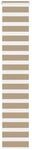 vidaXL Doppelrollo Sandbraun 40x230 cm Stoffbreite 35,9 cm Polyester 4014587