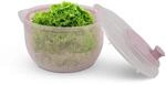 ProHome Salatschleuder 2,7 Liter &Oslash;20 cm Rosa