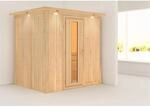 Karibu Sauna LED-Dachkranz Natur