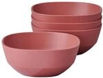 Mepal Silueta Schalen 250 ml 4er Set Vivid Mauve