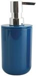 MSV Seifenspender Inagua Polystyrol &Oslash; 7,2 cm x 16 cm Dunkelblau