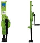 TRUTZHOLM Stockwinde 1500 kg 60-90cm H&ouml;he Automatische Bremse Gro&szlig;e Grundplatte