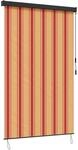 vidaXL Rollo Mehrfarbig 60 x 250 cm Stoff und Aluminium 42037171