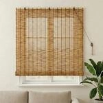 vidaXL Rollo Braun 140 x 160 cm Schilf 42034657