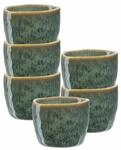 Leonardo Matera Eierbecher 5,2 cm 6er Set Gr&uuml;n