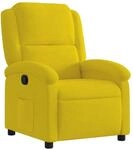vidaXL Relaxsessel Gelb Samt Modell 5