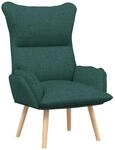 vidaXL Relaxsessel Dunkelgr&uuml;n 69 x 74 x 93 cm Stoff 42001870
