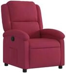vidaXL Relaxsessel Weinrot Samt 371802