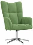 vidaXL Relaxsessel Hellgr&uuml;n Samt 328120