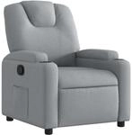 vidaXL Relaxsessel Hellgrau Stoff 3205508