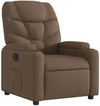 vidaXL Relaxsessel Braun Stoff Modell 58