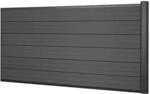 MCW WPC-Sichtschutz Savoie Windschutz Zaun Alu Premium - Erweiterungselement...