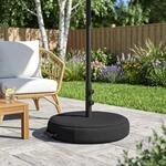 vidaXL Terrassenst&auml;nder f&uuml;r Sonnenschirme 53 x 53 x 40 cm Stahl 42036276