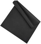 vidaXL Sport Schutzmatte Schwarz 180 x 75 x 0,6 cm Hochdichtes PVC 42025272