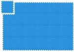 Relaxdays Bodenschutzmatte 24er Set Schaumstoff Blau Sto&szlig;d&auml;mpfend Schalld&auml;mmend 30