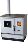 Haas+Sohn Herd HSH 81 Backfach Links Wei&szlig; 7,4 kW