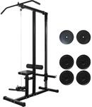 vidaXL Fitnessstation mit Gewichtsscheiben 40 kg 275356
