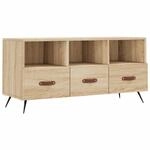 vidaXL TV-Schrank Sonoma-Eiche 102x36x50 cm Holzwerkstoff Modell 5