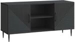 vidaXL TV-Schr&auml;nk Schwarz 102 x 34,5 x 50 cm Holzwerkstoff 894926