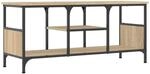 vidaXL TV-Schrank Sonoma-Eiche 100x35x45 cm Holzwerkstoff & Eisen 831799