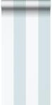 Sanders & Sanders Tapete Streifen Hellblau und Wei&szlig; 53 cm x 10.05 m