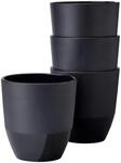 Mepal Silueta Becher 200 ml 4er Set Nordic Black