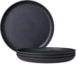 Mepal Silueta Fr&uuml;hst&uuml;cksteller 23 cm 4er Set Nordic Black