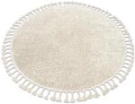 RugsX Teppich Berber Creme 160cm 160cm