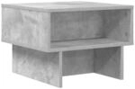 vidaXL Couchtisch Beton Grau 48 x 46 x 35 cm Holzwerkstoff 8000231