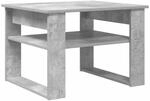 vidaXL Couchtisch Beton Grau 64 x 54 x 44 cm Holzwerkstoff 8000143