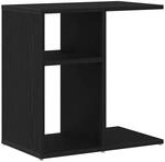 vidaXL Beistelltisch Schwarze Eiche 50 x 30 x 50 cm Holzwerkstoff 862631