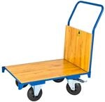 PROREGAL Transportwagen HxBxT 3 x 51 x 95 cm Traglast 180 kg Lichtblau