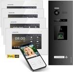 Balter EVO-HD Video-T&uuml;rsprechanlage mit Fingerprint und App f&uuml;r Einfamilienhaus mit