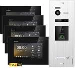 Balter EVO-HD Video-T&uuml;rsprechanlage mit Fingerprint f&uuml;r Einfamilienhaus mit 4x 7