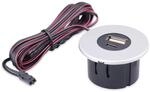 kalb Einbau USB Hub 2 in 1 USB A und USB C 12V f&uuml;r M&ouml;bel und Tischplatten