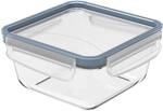 Rotho K&uuml;hlschrankdose Clic & Lock Glas 0,75, Horizontblau